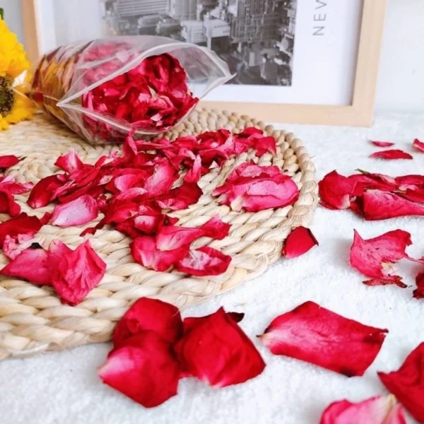 Natural Dried Rose Petals Handmade Soap