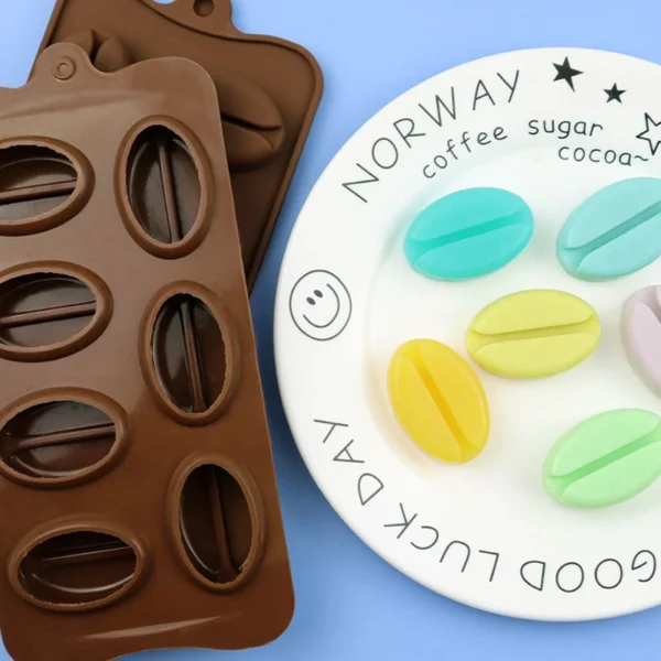Coffee Bean Silicone Mold Handmade Soap