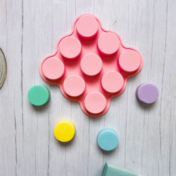 Cylindrical Silicone Mold Handmade Soap