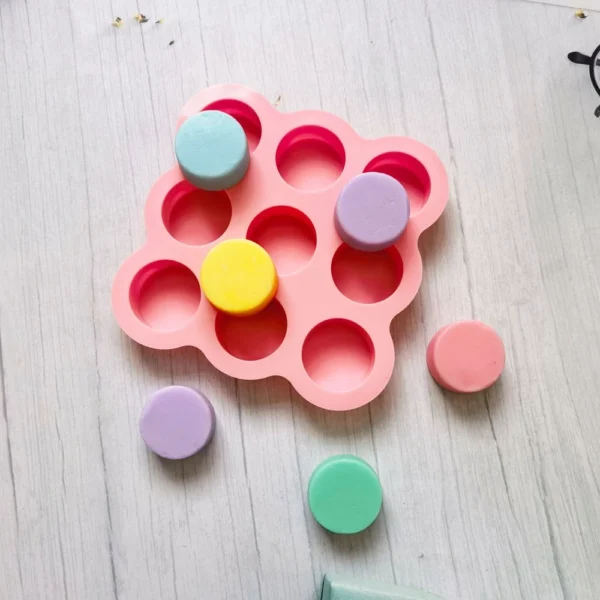 Cylindrical Silicone Mold Handmade Soap