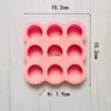 Cylindrical Silicone Mold Handmade Soap