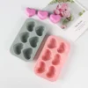 Heart Shaped Silicone Mold Handmade Soap