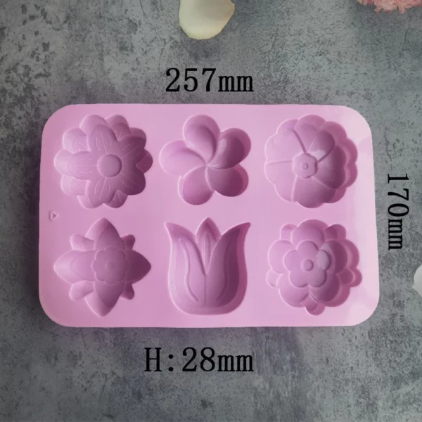 Tulip Silicone Mold Handmade Soap