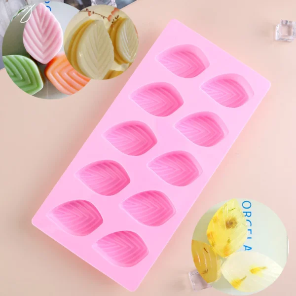 Leaf Silicone Mold Handmade Soap